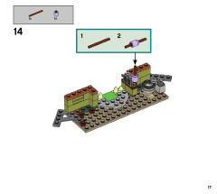 LEGO 70435 instructions page 17 – build guide