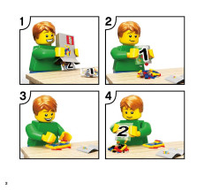 LEGO 70435 instructions page 2 – build guide