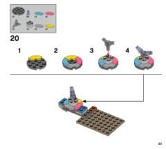 LEGO 70435 instructions page 23 – build guide