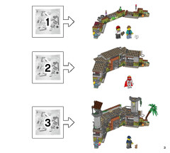 LEGO 70435 instructions page 3 – build guide