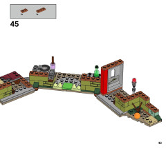 LEGO 70435 instructions page 43 – build guide