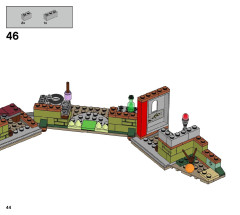 LEGO 70435 instructions page 44 – build guide