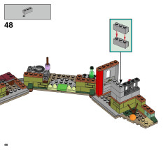 LEGO 70435 instructions page 46 – build guide