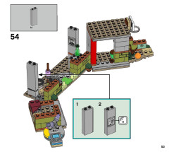 LEGO 70435 instructions page 53 – build guide