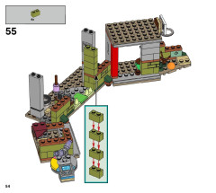 LEGO 70435 instructions page 54 – build guide