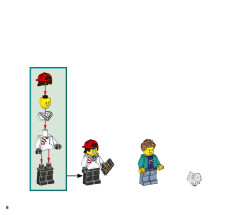 LEGO 70435 instructions page 6 – build guide