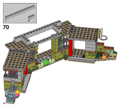 LEGO 70435 instructions page 70 – build guide