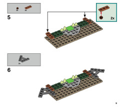 LEGO 70435 instructions page 9 – build guide