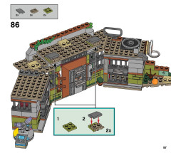 LEGO 70435 instructions page 97 – build guide