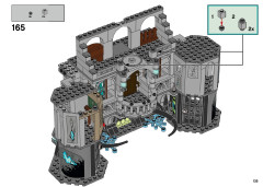 LEGO 70437 instructions page 135 – build guide