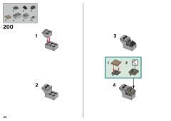 LEGO 70437 instructions page 166 – build guide