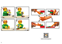 LEGO 70437 instructions page 2 – build guide