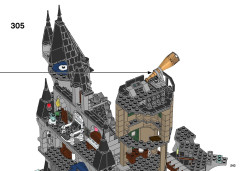 LEGO 70437 instructions page 243 – build guide