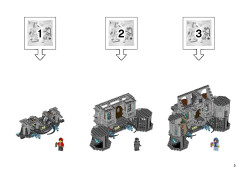 LEGO 70437 instructions page 3 – build guide
