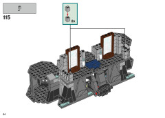 LEGO 70437 instructions page 84 – build guide