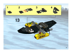 LEGO 7044 instructions page 13 – build guide