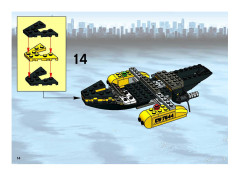 LEGO 7044 instructions page 14 – build guide