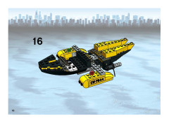 LEGO 7044 instructions page 16 – build guide