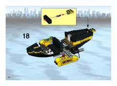 LEGO 7044 instructions page 18 – build guide