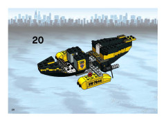 LEGO 7044 instructions page 20 – build guide