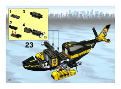 LEGO 7044 instructions page 24 – build guide