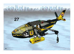 LEGO 7044 instructions page 28 – build guide
