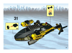 LEGO 7044 instructions page 33 – build guide