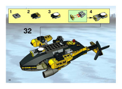 LEGO 7044 instructions page 34 – build guide