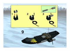 LEGO 7044 instructions page 7 – build guide