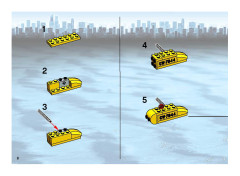 LEGO 7044 instructions page 8 – build guide