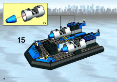 LEGO 7045 instructions page 18 – build guide