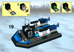 LEGO 7045 instructions page 22 – build guide