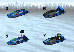 LEGO 7045 instructions page 3 – build guide