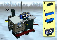 LEGO 7045 instructions page 54 – build guide