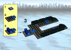 LEGO 7045 instructions page 6 – build guide