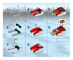 LEGO 7046 instructions page 20 – build guide