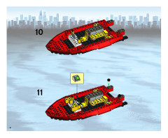 LEGO 7046 instructions page 8 – build guide