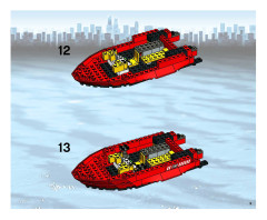 LEGO 7046 instructions page 9 – build guide