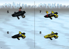 LEGO 7047 instructions page 8 – build guide