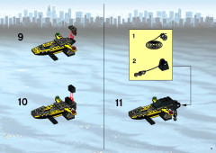 LEGO 7047 instructions page 9 – build guide