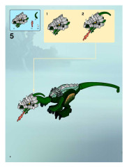LEGO 7048 instructions page 8 – build guide