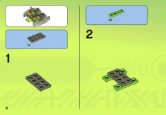 LEGO 7049 instructions page 4 – build guide