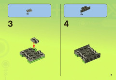 LEGO 7049 instructions page 5 – build guide