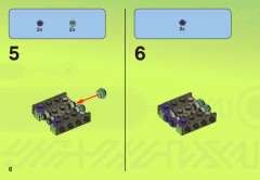 LEGO 7049 instructions page 6 – build guide