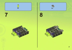LEGO 7049 instructions page 7 – build guide
