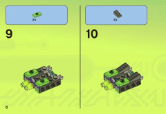 LEGO 7049 instructions page 8 – build guide