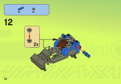 LEGO 7050 instructions page 14 – build guide