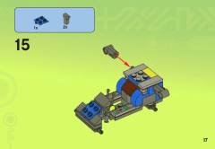 LEGO 7050 instructions page 17 – build guide