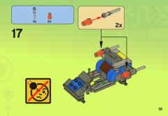 LEGO 7050 instructions page 19 – build guide