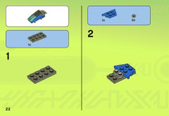LEGO 7050 instructions page 22 – build guide